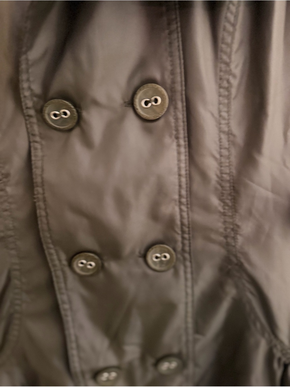 Burberry Women's Olive BrownTrench Coat - Picture 4 of 5